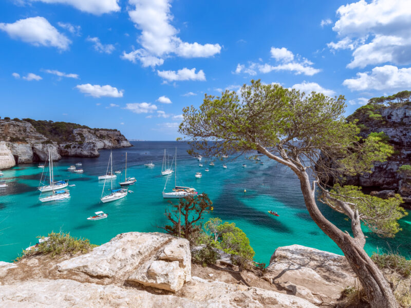 Seascape,View,Of,The,Most,Beautiful,Bay,Cala,Macarella,Of