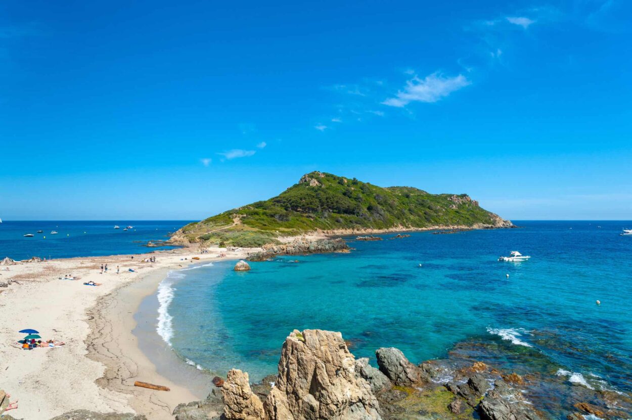 France-Cap-Taillat-sea and the beach