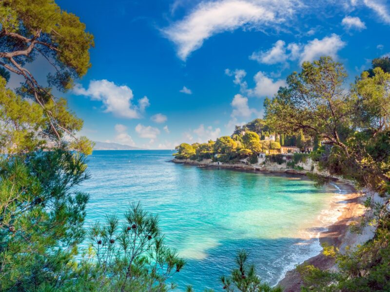 The,Emerald,Waters,Of,La,Paloma,Beach,,St.,Jean,Cap
