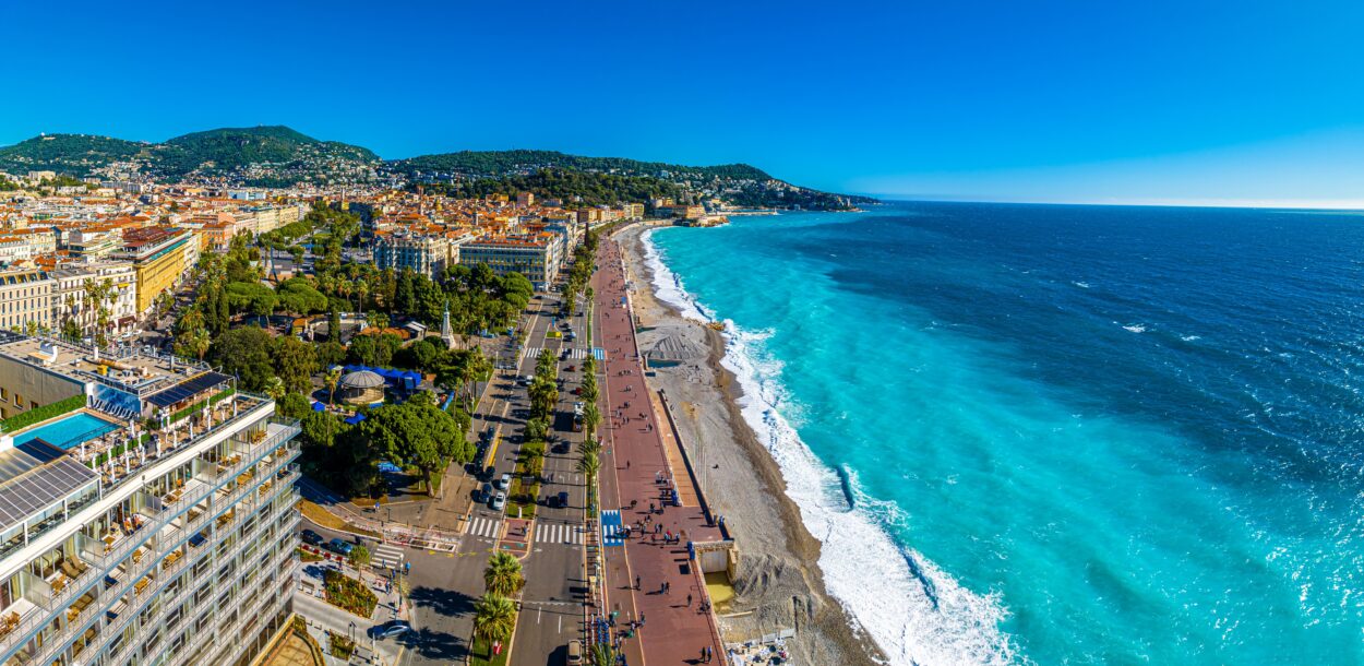 Aerial,View,Of,Nice,,Nice,,The,Capital,Of,The,Alpes-maritimes