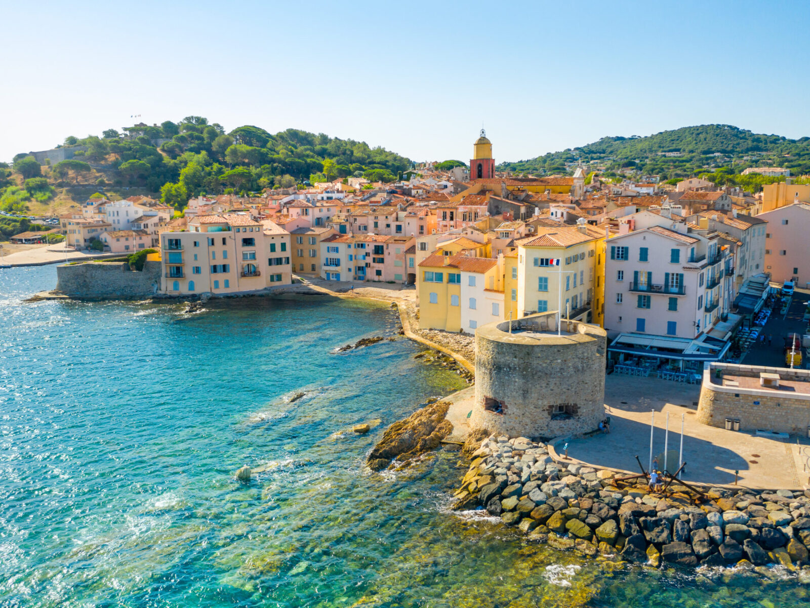 View,Of,The,City,Of,Saint-tropez,,Provence,,Cote,D’azur,,A