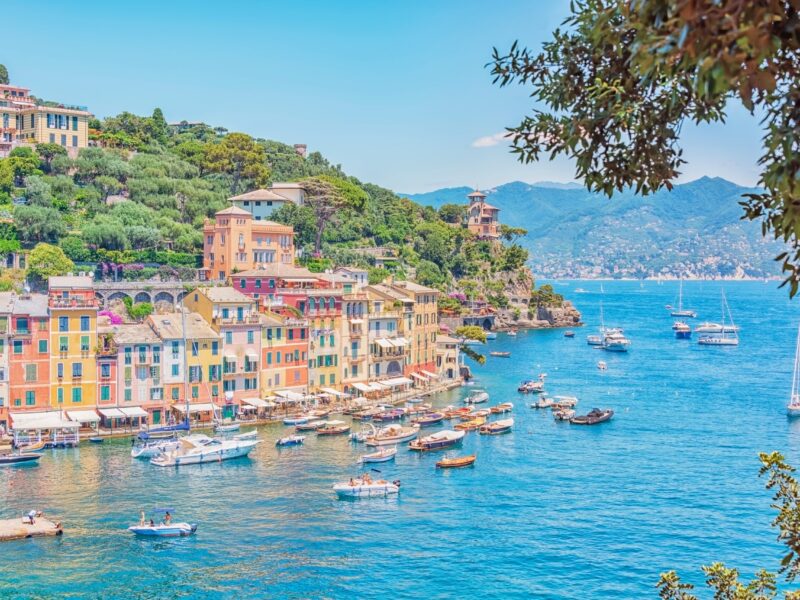 Portofino,Village,On,The,Italian,Riviera