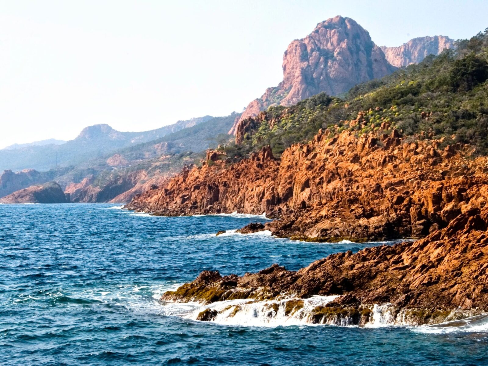 Mediterranean,,Lerins,Islands,,Sainte,Marguerite,,France