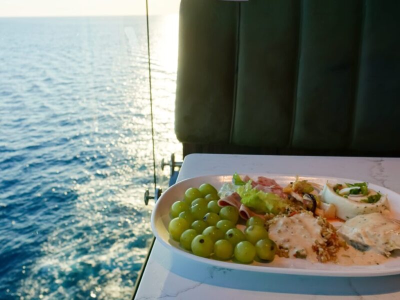 Dining,Room,Buffet,Aboard,The,Abstract,Luxury,Cruise,Ship.,Healthy